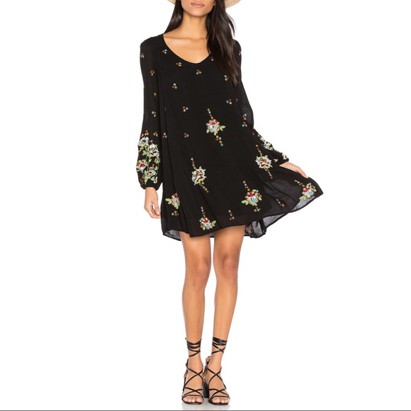 Free People Oxford Embroidered Boho Dress - Picture 8 of 8